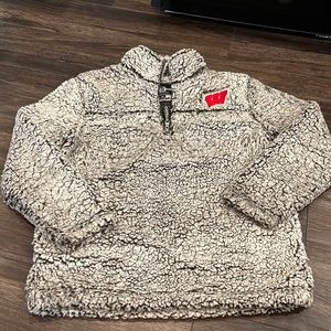 Wisconsin Badger’s Sherpa Pull Over